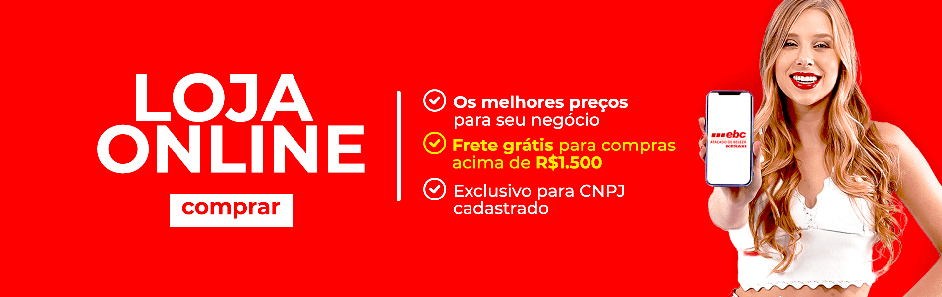 Banner Loja Online